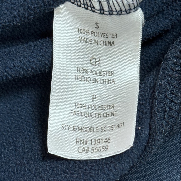 Official Merch FCB FC Barcelona Men’s Grey/Blue Hoodie Sweatshirt Size Small - Picture 11 of 12